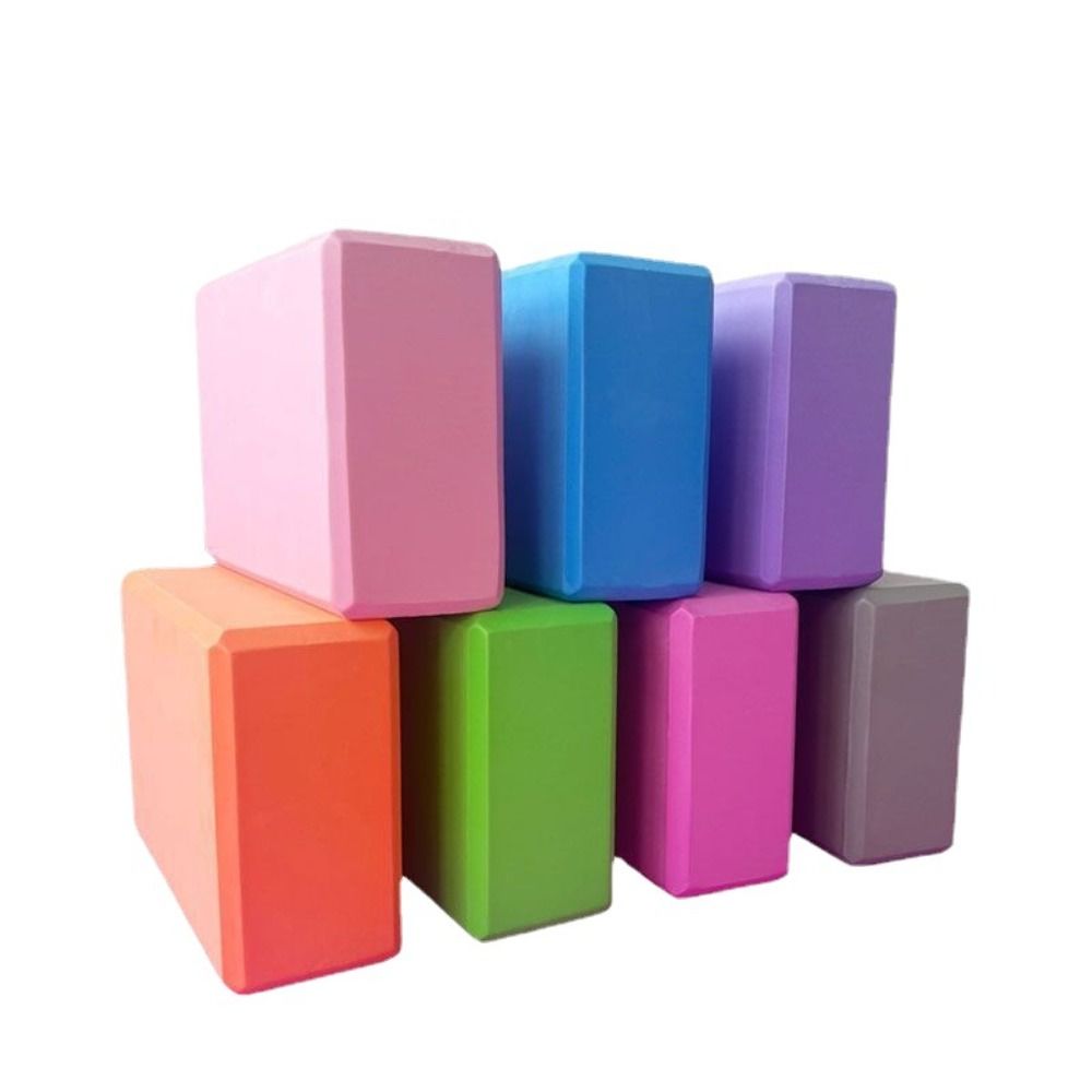 Non-Slip Gym Foam Brick EVA Pilates Bricks New Yoga Blocks  Home Fitness Equipment