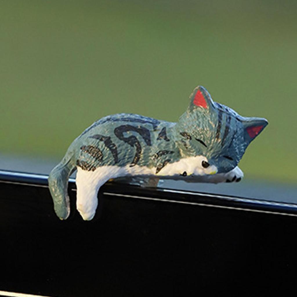 Vziguhk Cat Car Dashboard Decoration,Animal Dashboard Decoration,Car Accessories Animal Cartoon Dashboard Decoration | 5pcs