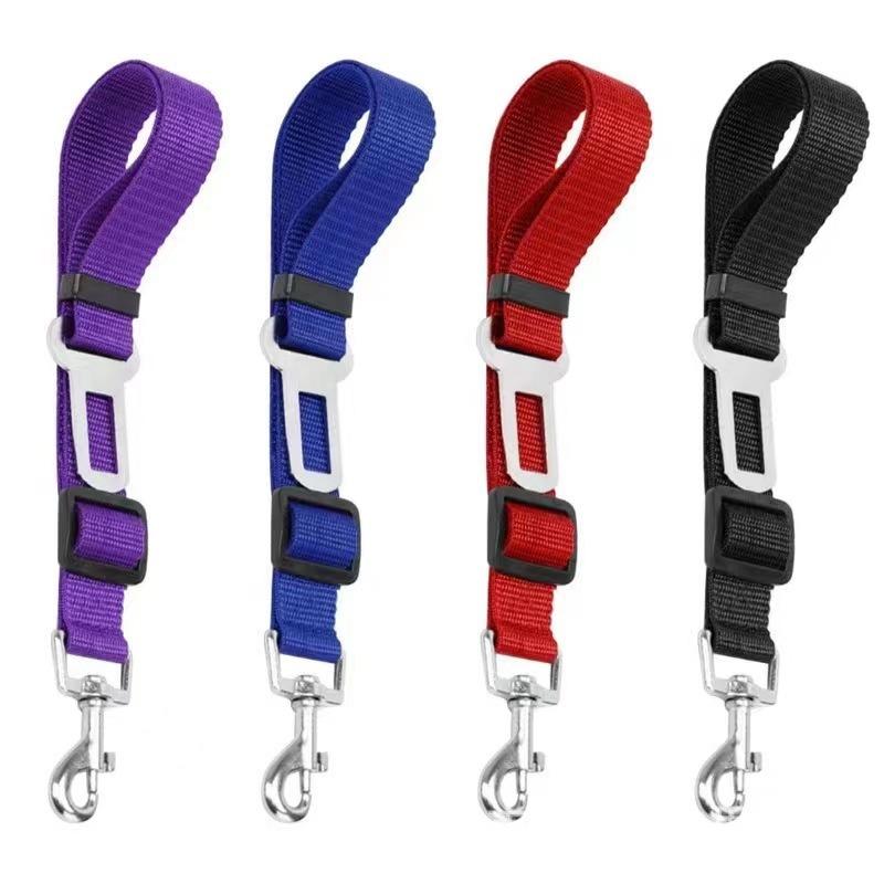 Pet products Car seat belt Traction belt Small medium large dog dog leash Cat rope Adjustable leash
