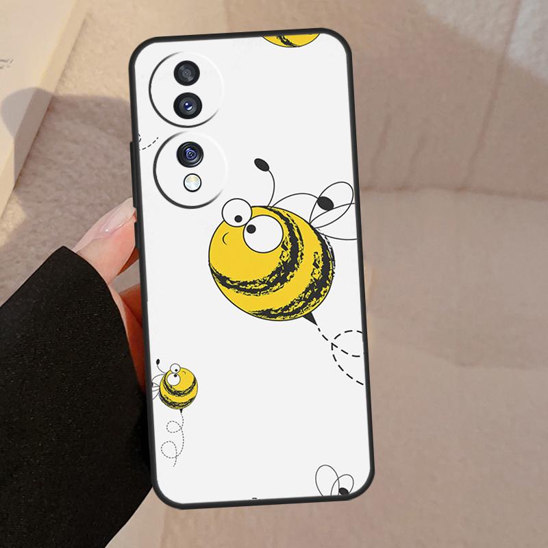 Bee Honey For Honor Magic 8 7 6 5 Lite Case For Honor 400 Pro 200 50 70 90 X8c X8b X9d X9b X9c Win RT