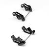 RCMAZO RC Aluminum Rear Axle Holder Suspension Mount Hanger (with Built-in Spring) for Tamiya RC 57409 58347 Lunchbox Chassis Replacement Upgrade