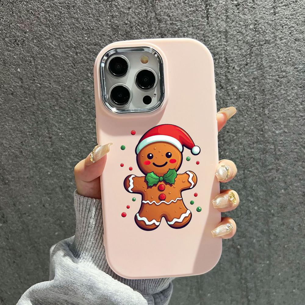 N102 Счастливого Рождества и Нового года Мягкие чехлы для телефонов iPhone 16 Pro — фото 18