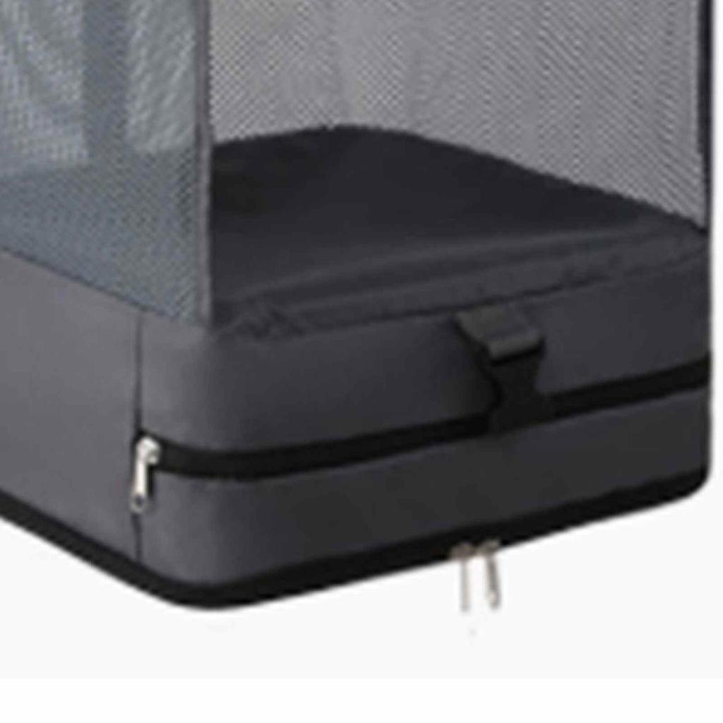 Suitcase Organizer Travel Luggage Organizer Portable Hanging Travel Shelves Collapsible Hanging Packing Cubes for