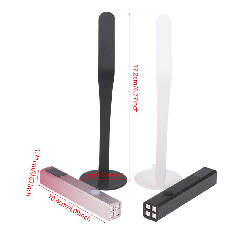 Mini Handheld Uv Led Lamp For Nails Portable Rechargeable Nail Dryer For Curing Gel Polish With Display Manicure Machine