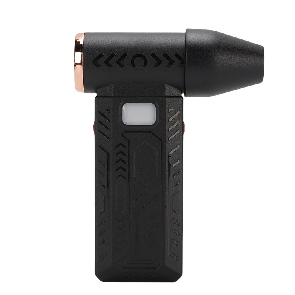 Electric Air Duster Rechargeable Multifunctional Jet Dry Blower for Outdoor Camping and Travel Adventures Black