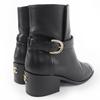 Great CHANEL short boots COCO Mark Leather Ankle Boots black Women 35 22B G38067 Used