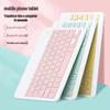 OLOEY 10-inch Ultra-Thin Universal Bluetooth Mechanical Keyboard