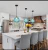 Designer Green Leaf Glass Pendant Light for Modern Spaces