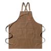 Grembiule Spesso in Tela da Cucina Per Donna Uomo Impermeabile Resistente alle Macchie Con Tasche Grembiule da Cucina Grembiule da Lavoro per Falegnameria Pittura