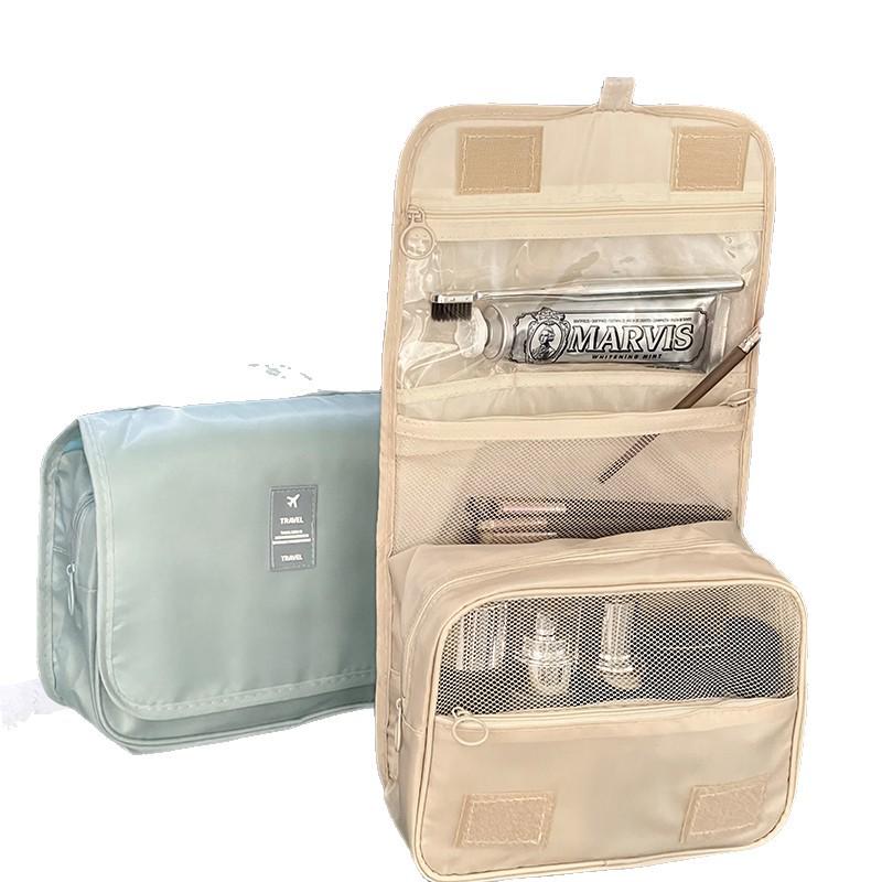 Portable Waterproof Travel Wash Bag - Large Capacity, Multi-functional Makeup Organizer with Dry-Wet Separation for Men and Women