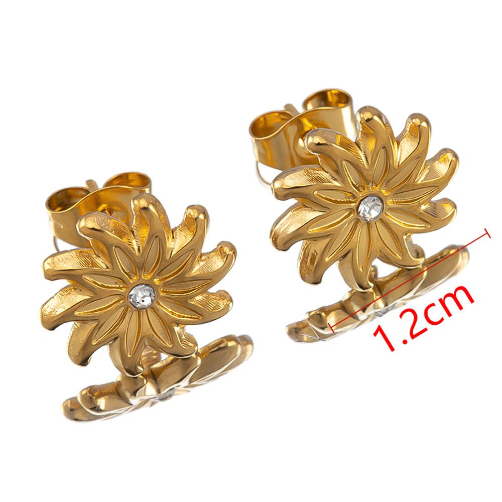2pcs 4pcs Stainless Steel Love Heart Ear Studs Minimalist Stud Earrings Earplug for Women Girl DIY Accessories Jewelry Making