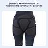 XRD Pelvic Protection Pad, Kevlar Fabric, Women's Skiing Gear, Multilevel Collision Absorption, Orthopedic Recommended