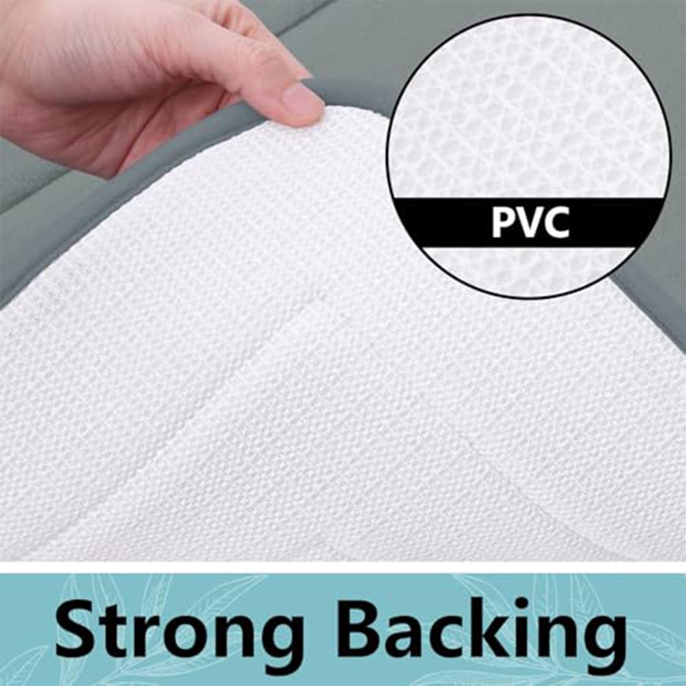 Memory Foam Bath Mat Non-Slip Bathroom Mat Ultra Soft Bath Rug