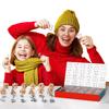 24-dagars Kluring Adventskalender 24 Utmanande Pussel 3D Logikspel för Tonåringar Vuxna Jul Nedräkningskalender