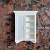 1Pcs Doll Home Simulation Storage Cabinets Furniture Decor Toy 1/12 Dollhouse Miniature European Retro Wall Cabinet Model