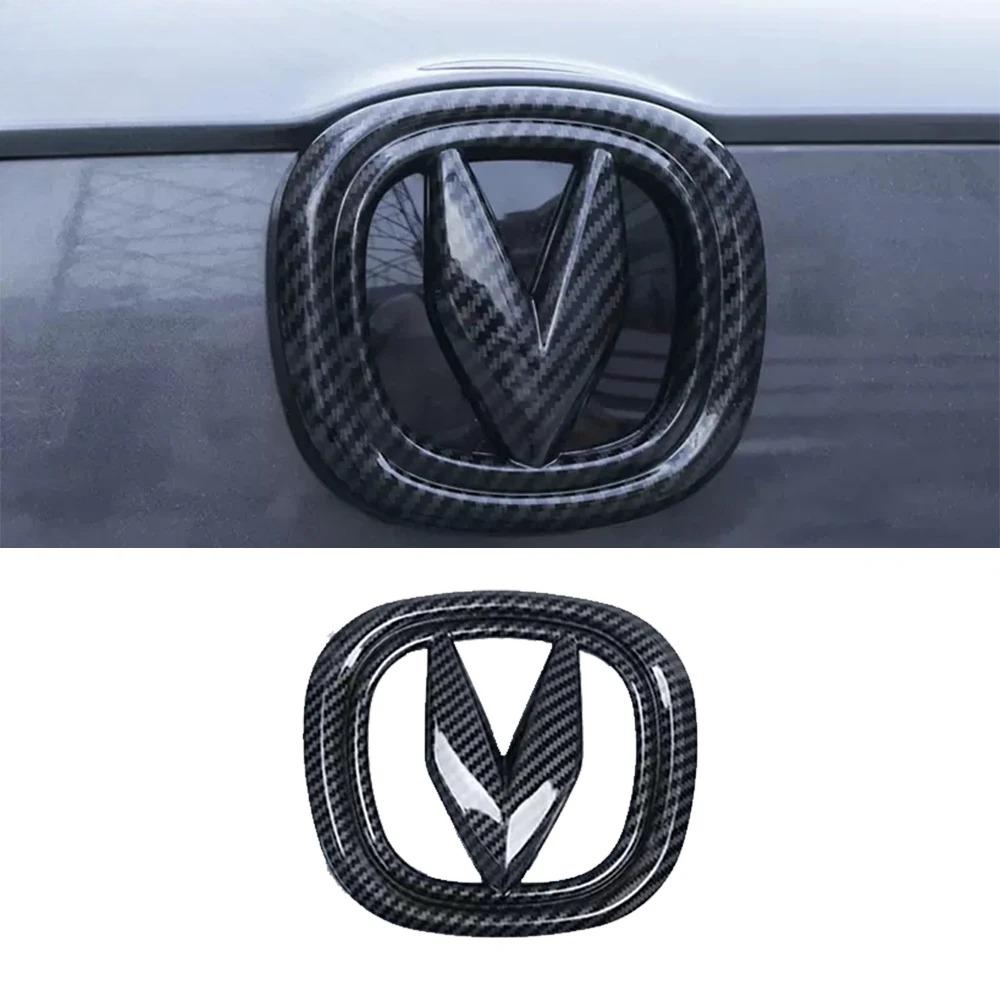 For Changan UNIT UNI-T Accessories 2023-2024 Car Steering Wheel Logo Front Rear Logo Sticker Decor Cover Trim Anti Scratch