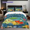 Evolutionary Eeveelutions Pokmon Collage Bedding 1 Duvet Cover 2 Pillowcase Without Core Christmas Birthday Gift