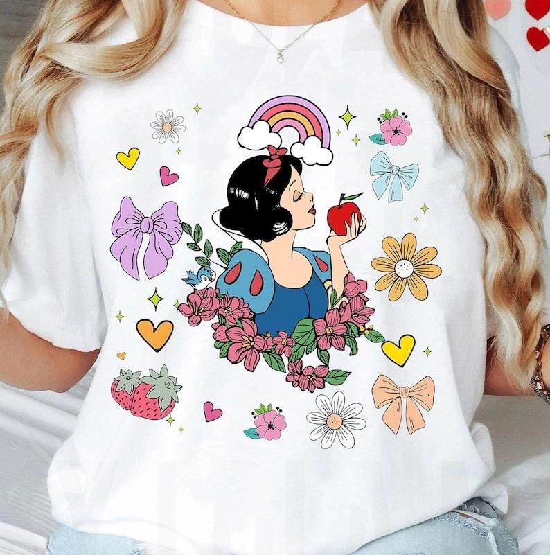 Snow White Princess Coquette Bow Shirt Snow White And The Seven Dwarfs S