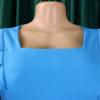 Plus Size Women's Dress Summer Temperament Commuter Square Neck Short-sleeved Sexy Hip Dresses