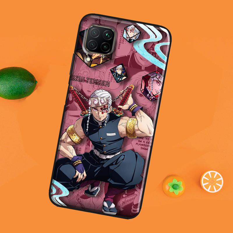 

Tengen Uzui Kimetsu no Yaiba For Honor 50 Case 8X 9X 10i Cover For Huawei Nova 5T P Smart 2021 P20 P30 P40 Lite Pro Honor 50 Lite