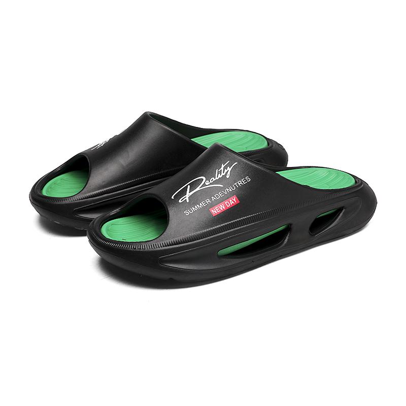 Fashion Summer Men's Indoor Outdoor Sandals Slippers Fashion Quirky Beach Casual Shoes Soft Bottom Massage Slippers Men's Big Size 45