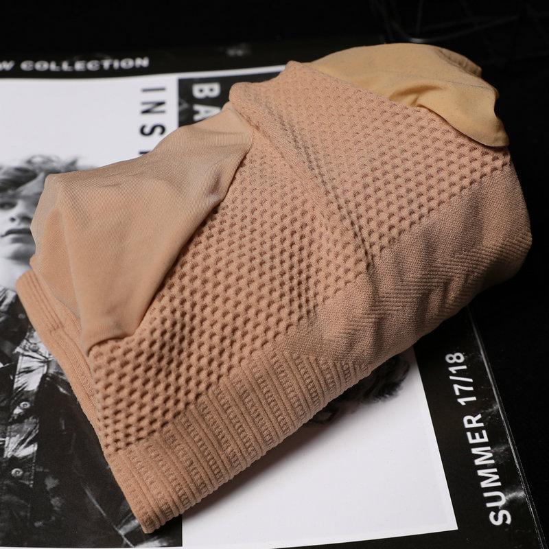 Spring and Autumn Men's Stockings with JJ Set Pantyhose Sexy Slim Mask High Waist Traceless Bottom Stockings + Oil Socks