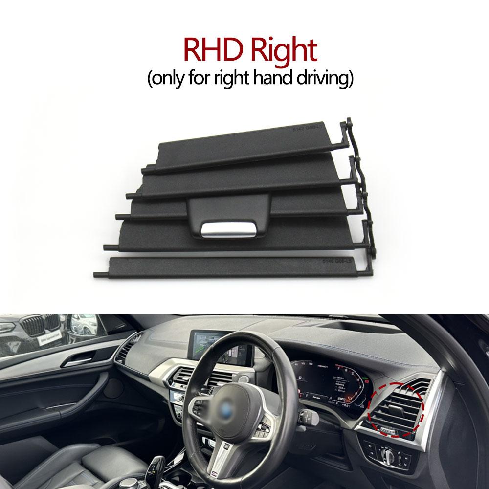 LHD RHD Car Central Left Right Air Conditioner AC Vent Outer Grille Repair Kit For BMW X3 X4 X3M X4M G01 G02 F97 F98 2017-2021