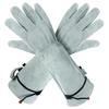 Cowhide Knee-High Gardening Gloves, Thorn-Proof Work Gloves, Labor Protection Gloves, Garden & Construction Site Use, Durable