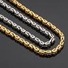 Kalen Cadena de Acero Inoxidable de 8 mm de Ancho, 60 cm, Collar Hip Hop para Hombre, Joyería, Regalo