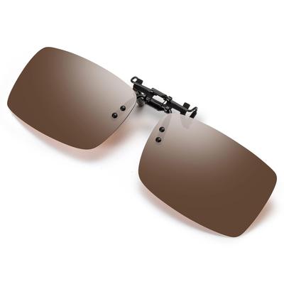 SOXICK Driving Day and Night for and Other Sports Men's Sunglasses, Clip-on, Flip-Up, Ultra-Lightweight, Use, Cycling, Fishing, Baseball, Golf,