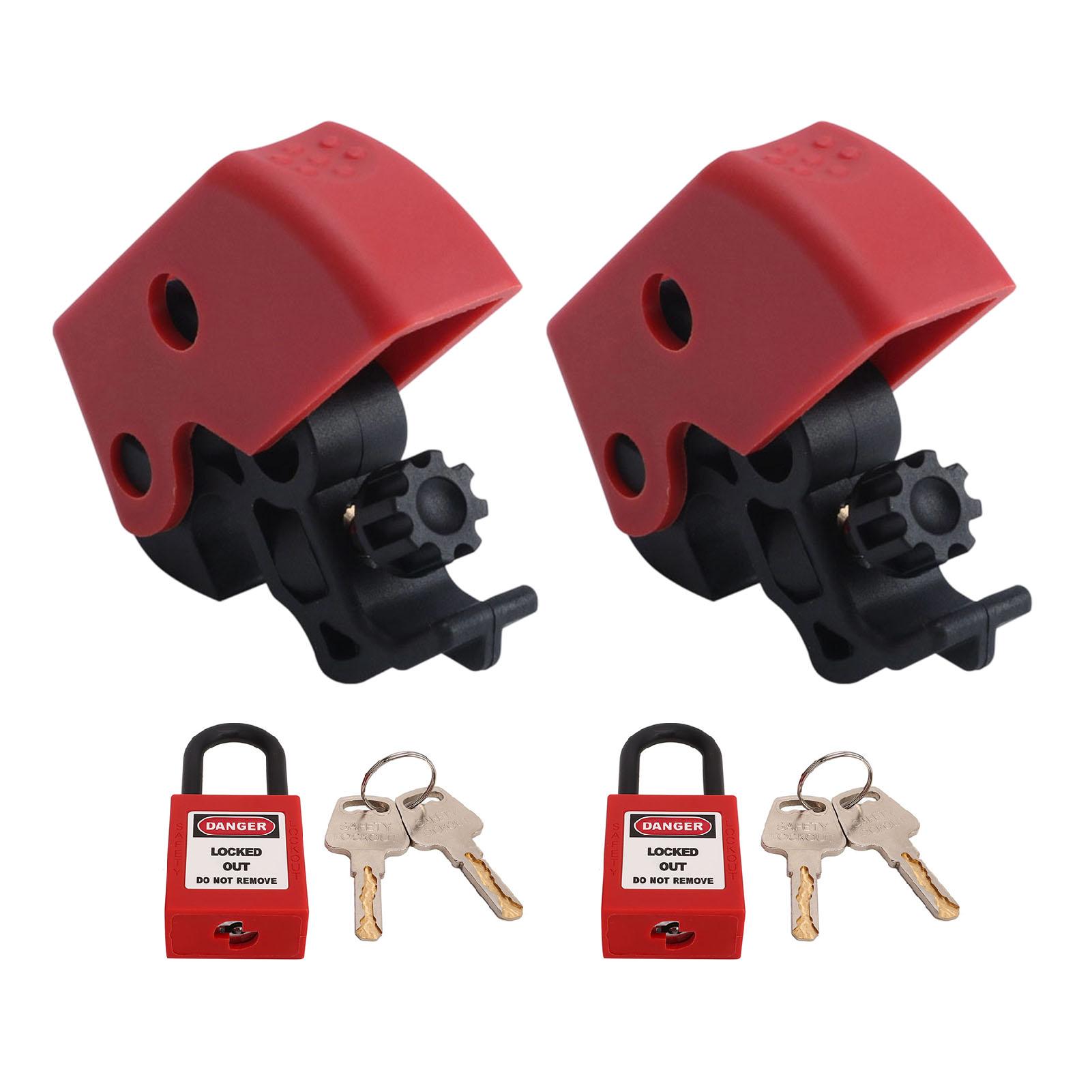 

Universal Circuit Breaker Lockout Set Safe Compact Simple Installation Circuit Breaker Lockout Devices