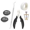 1 Set Toenail Groove Pad Lightweight Universal Mini Functional Ingrown Toe Nail Correction Adjuster Buckle for Women