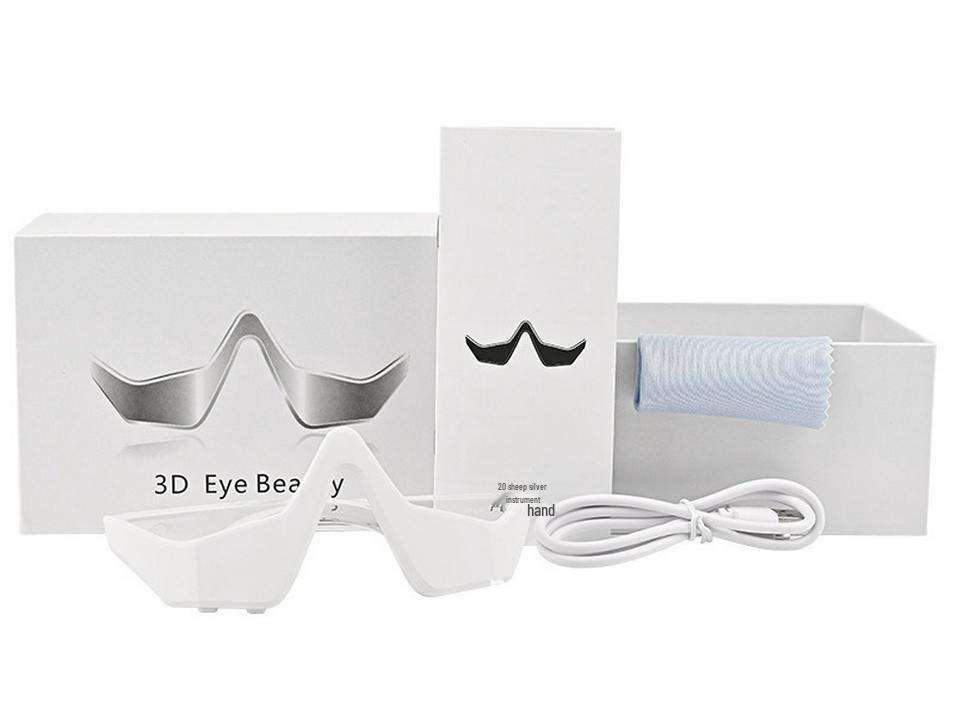 3D Red Light Portable Electric Eye Massager for Home Beauty Therapy
