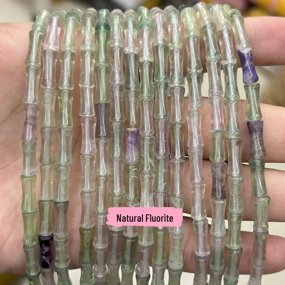 Natural Stone 5x12mm Tube Gemstone Beads for DIY Jewelry Making