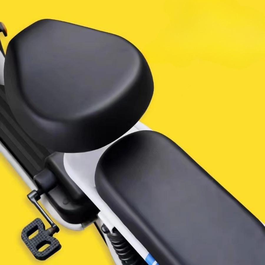 

1 комплект Чехлы для сиденья мотоцикла Подушка сиденья мотоцикла Водонепроницаемая ПУ кожа Защита от царапин Коврики Чехол для сидений мотоциклов чёрный