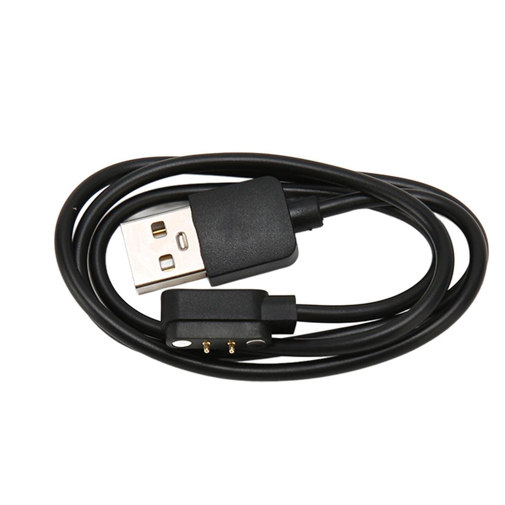 Smartwatch Magnetic Charging Cable for Xiaomi Haylou RT2 LS10 USB Fast Charging Cable Power Base Bracket 1M