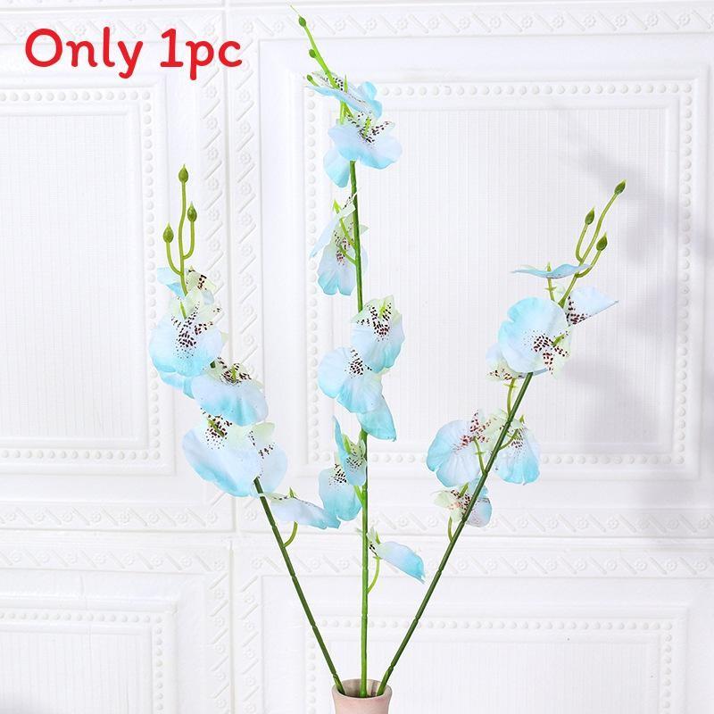 Silk Orchid Dancing Flower Arrangement For Wedding Decor And Home Styling
