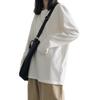 Long Sleeve T-Shirt Women Autumn New Style White Student Undershirt Korean Style Top Women Wholesale