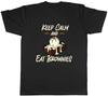 Keep Calm and Eat Brownies Mens TShirt Funny Chocolate Brownie Tee Gift