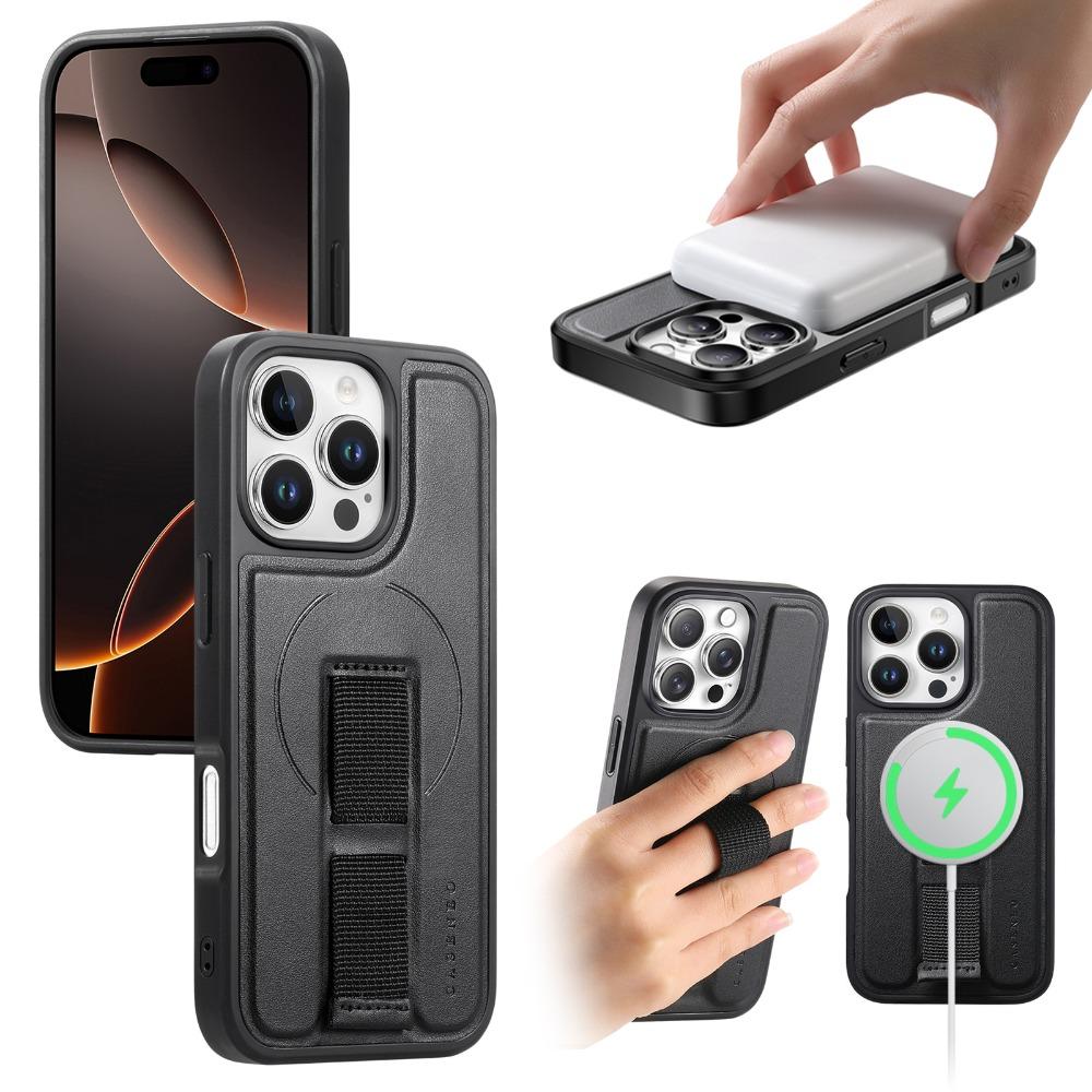 For Apple 17promax Phone Case Magsafe Magnetic Wristband Anti Drop IPhone 16 Pro Protective Case