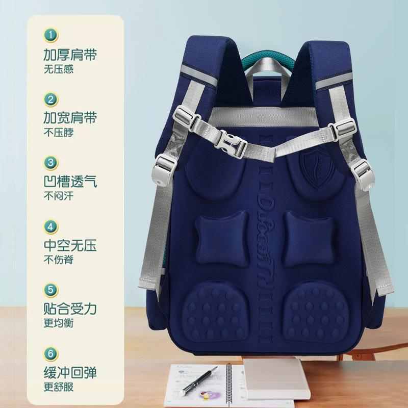 Kinderrucksack Kinder Schulranzen für Jungen Mädchen Schultasche Wasserdicht Grundschule Orthopädischer Rucksack Buchertasche Mochila Infantil