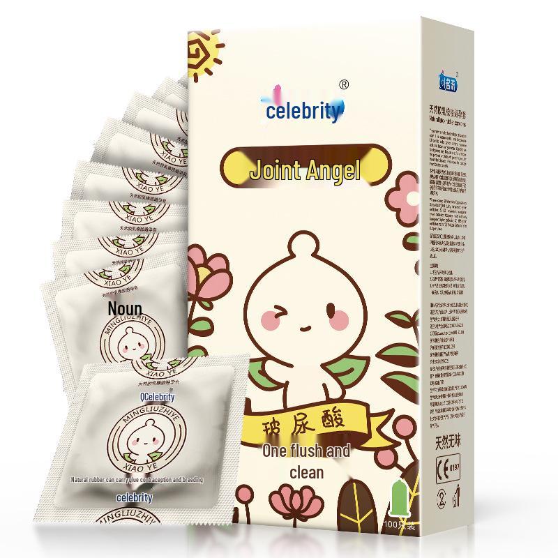 Celebrity Series Condoms 5-in-1, Pack of 30 - Night Odorless, Ribbed G-Spot, Ultra-Thin Male Contraceptives