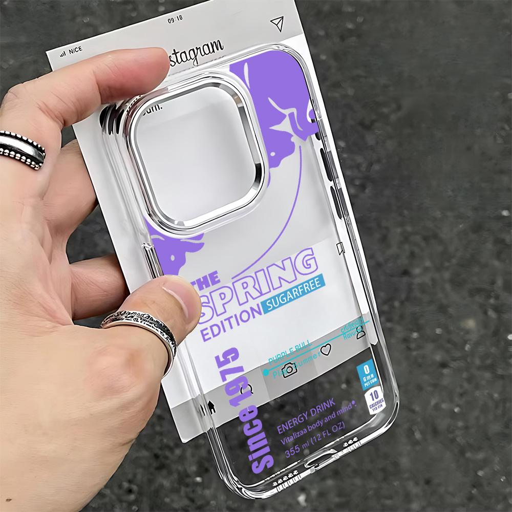 Fashion B-bulles Phone Case For IPhone 16 15 Plus 14 Pro 13 12 11 17 Pro Max 14  16 Plus 17 Air Silicone Clear Soft Cover Cases