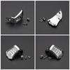8 Strings Mandolins Tailpiece Cigar Box Guitar Parts Set Mandolin Tailpiece Bridge Replacement Kits with Mounting Screws