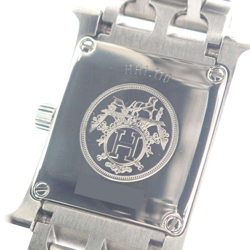 HERMES  HH1.110  Watches Stainless Steel Women SilverDial