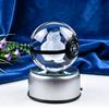 Polished Clear Crystal Ball LED Stand Fashionable Christmas Sale Gift Laser Engraved Carving Night Light Decoration