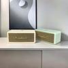 Marshall Speaker Model Ornament: Wooden Shell & Leather Wrap - Perfect for Model Home Decor