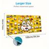 Miffy Color Mouse Pad Large Gaming Table Cushion Non-slip Laptop Tablet Big Mousepad XXL Mat Mini PC Playmat With Lock edge