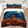 3pcs Scooby-Doo Duvet Cover Set,  Includes 1 Duvet Cover and 1/2 Pillowcases (No Insert) yy251104233