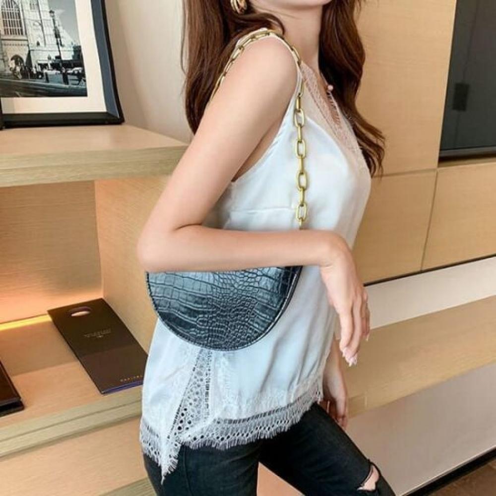 NaVaVa Women Vintage Lace V Neck sleeVeless Blouse Nb2678